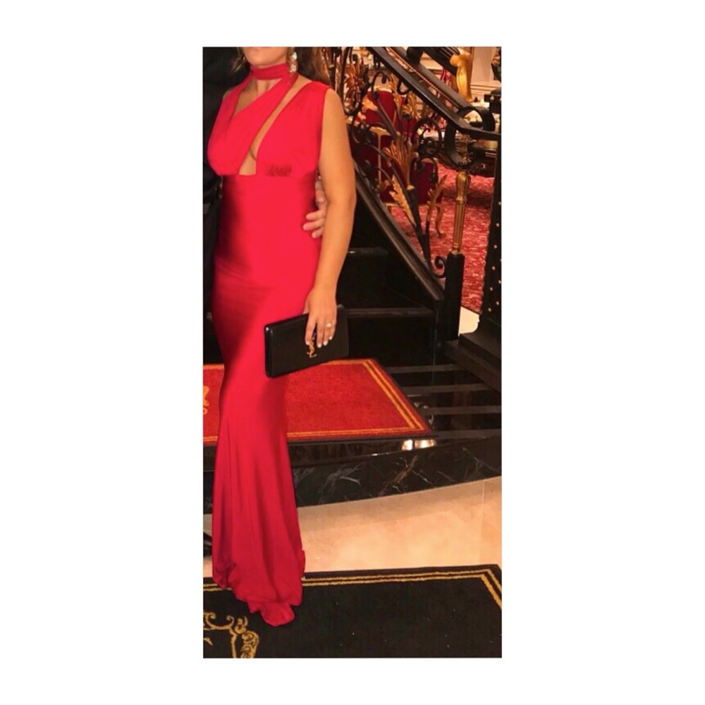 Abyss by Abby red gown